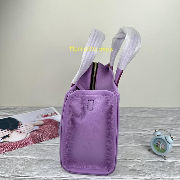 MARC JACOBS THE LEATHER SMALL TOTE BAG - Picture 5 of 11